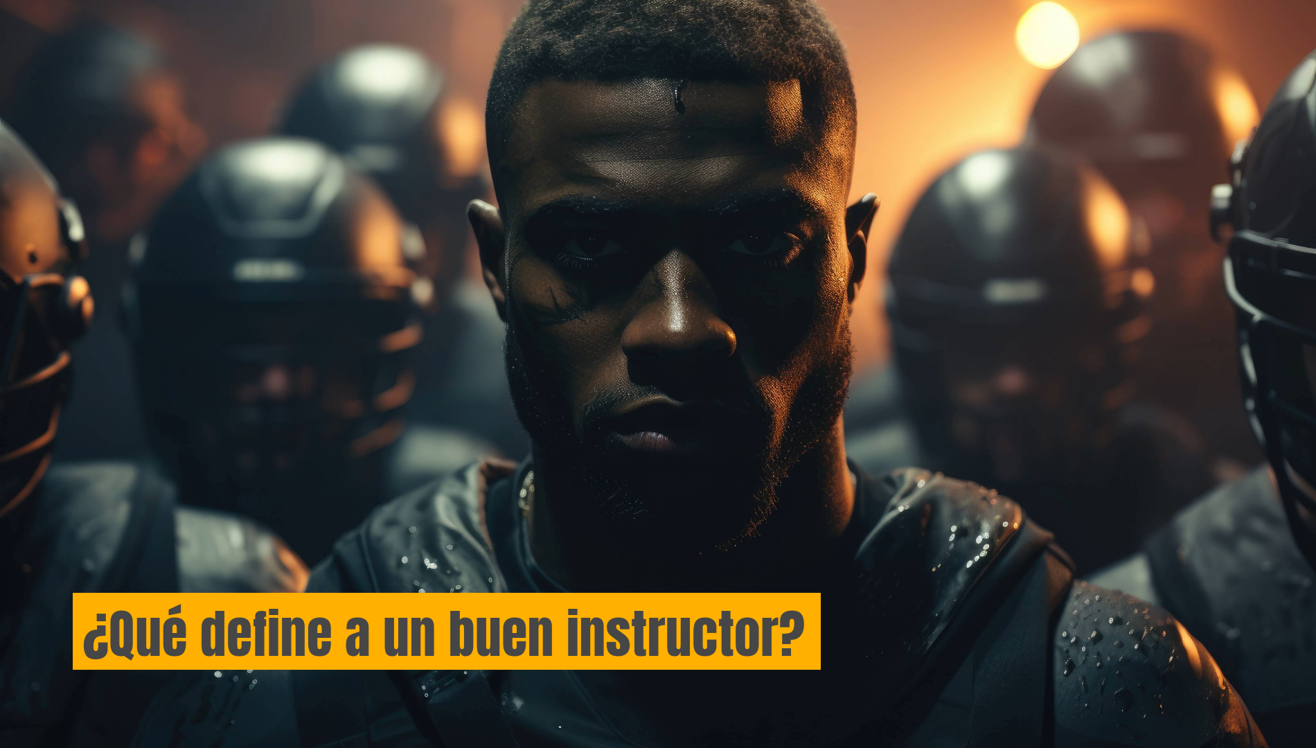 Qué define a un buen instructor