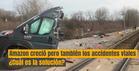 Conductores de Amazon provocan accidentes